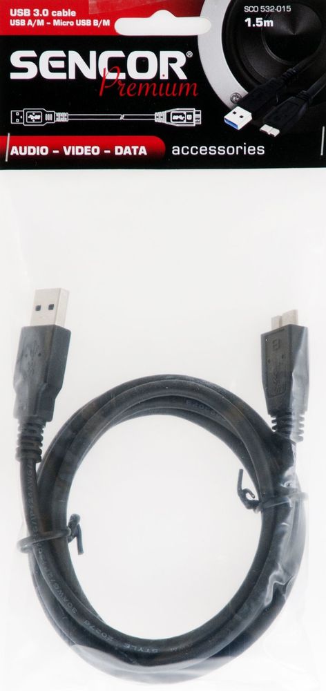 SENCOR SCO 532-015 (USB 3.0 A-Micro B kábel)